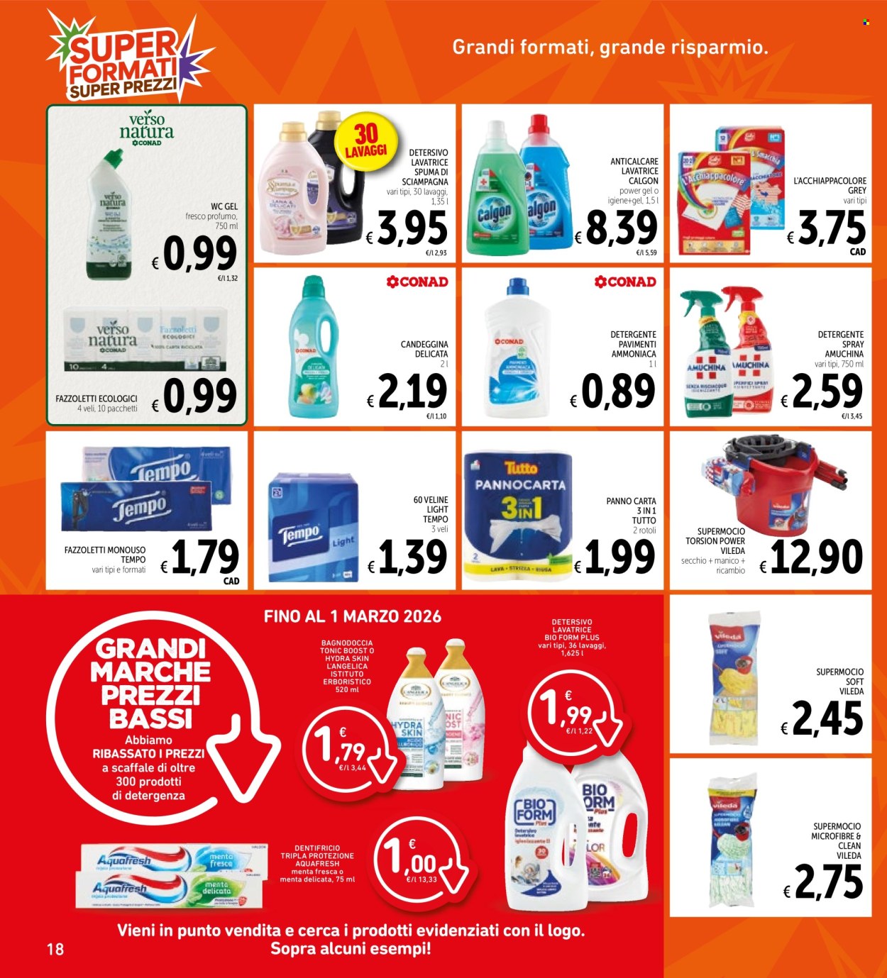 Volantino Spazio Conad - 3/2/2026 - 16/2/2026. Pagina 18