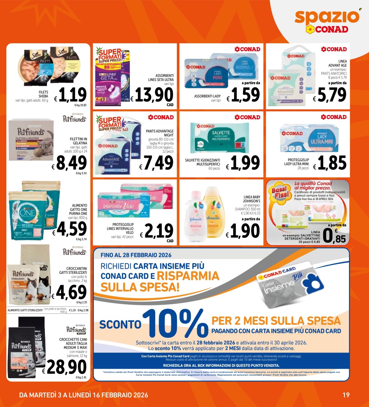 Volantino Spazio Conad - 3/2/2026 - 16/2/2026. Pagina 19