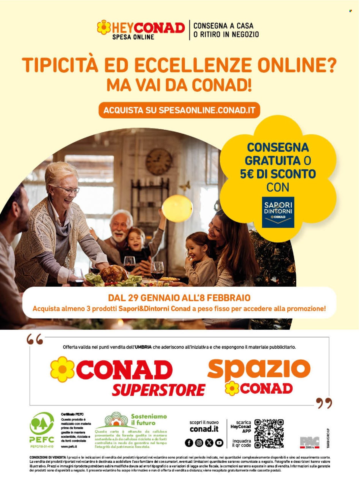 Volantino Conad - 29/1/2026 - 22/2/2026. Pagina 16