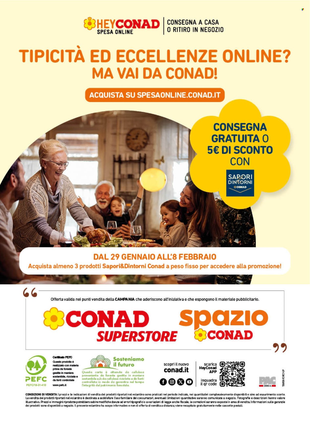 Volantino Conad - 29/1/2026 - 22/2/2026. Pagina 16