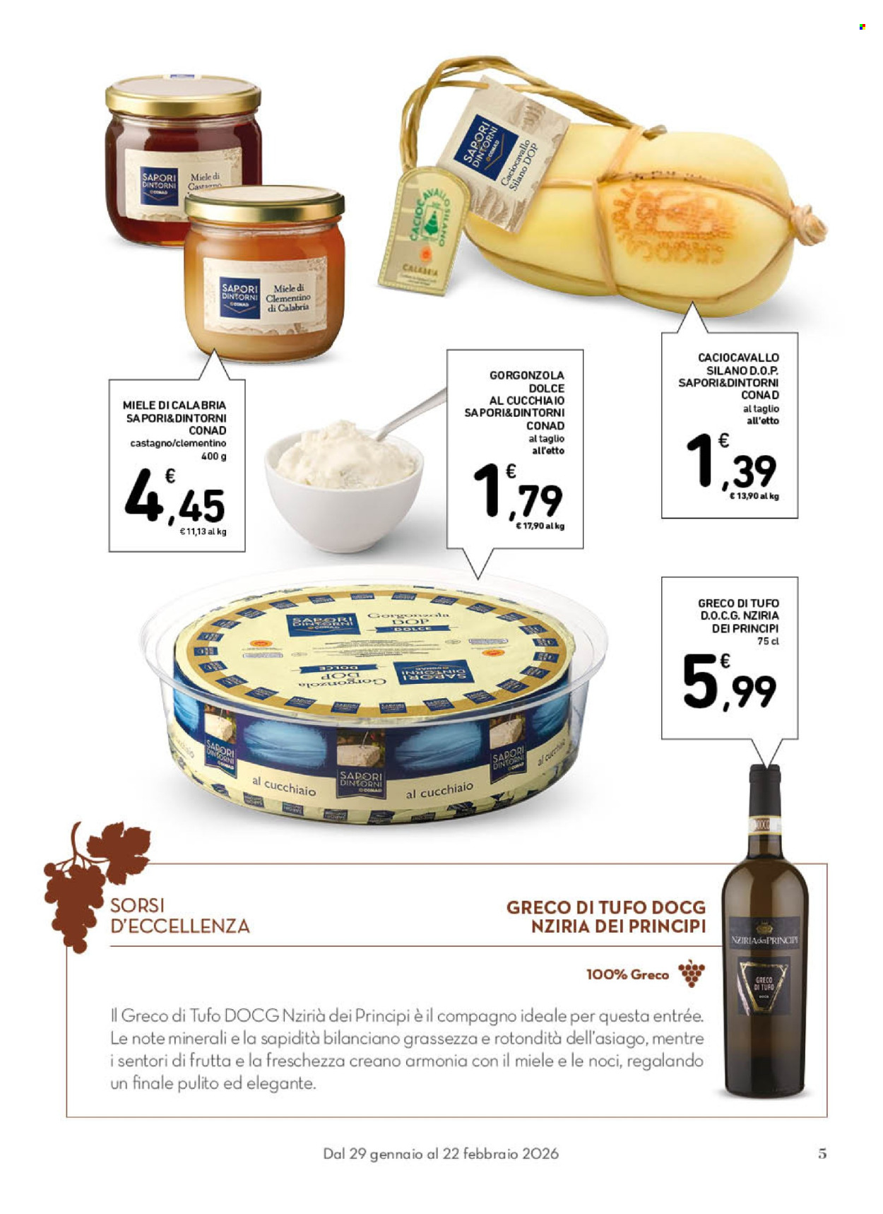 Volantino Conad Superstore - 29/1/2026 - 22/2/2026. Pagina 5