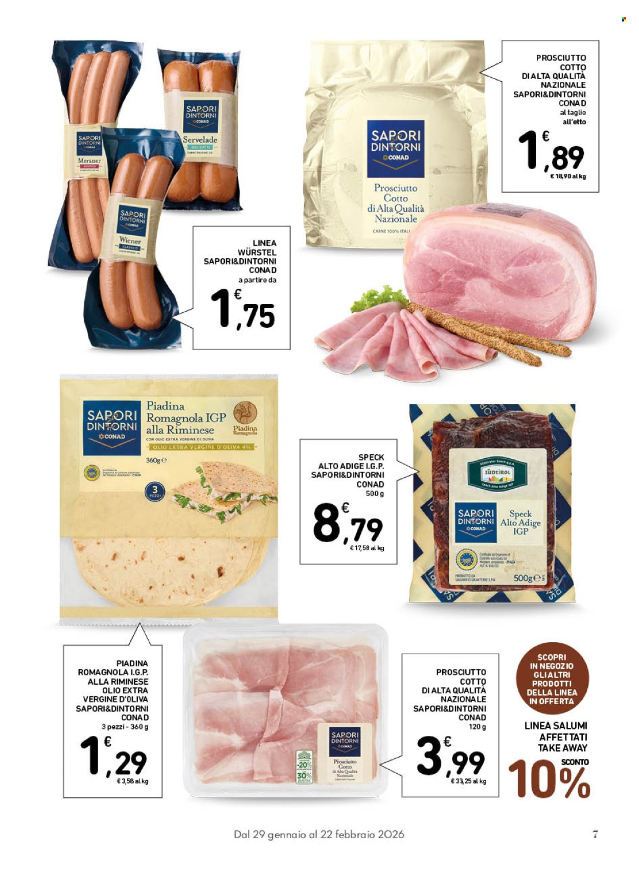 Volantino Conad Superstore - 29/1/2026 - 22/2/2026. Pagina 7
