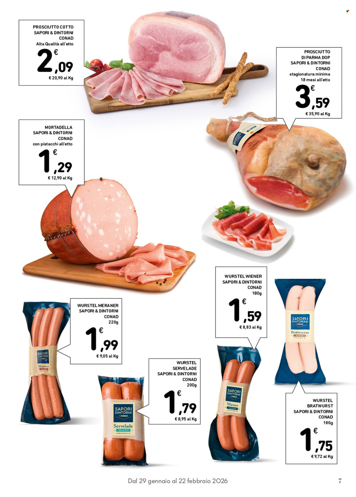 Volantino Conad - 29/1/2026 - 22/2/2026. Pagina 7