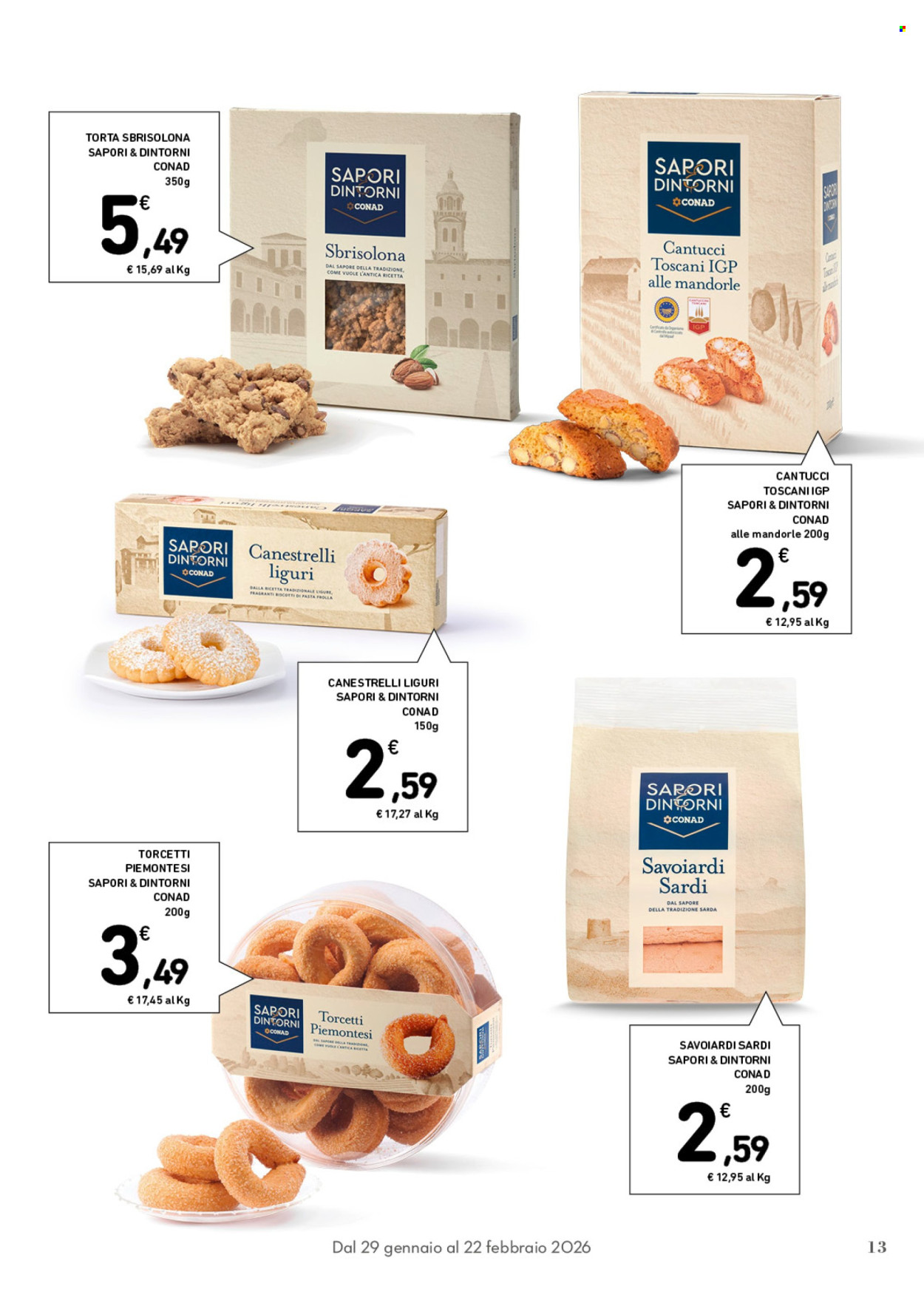Volantino Conad - 29/1/2026 - 22/2/2026. Pagina 13