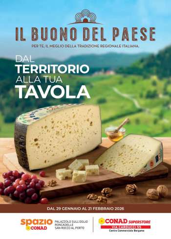 Volantino Conad - 29/1/2026 - 21/2/2026.
