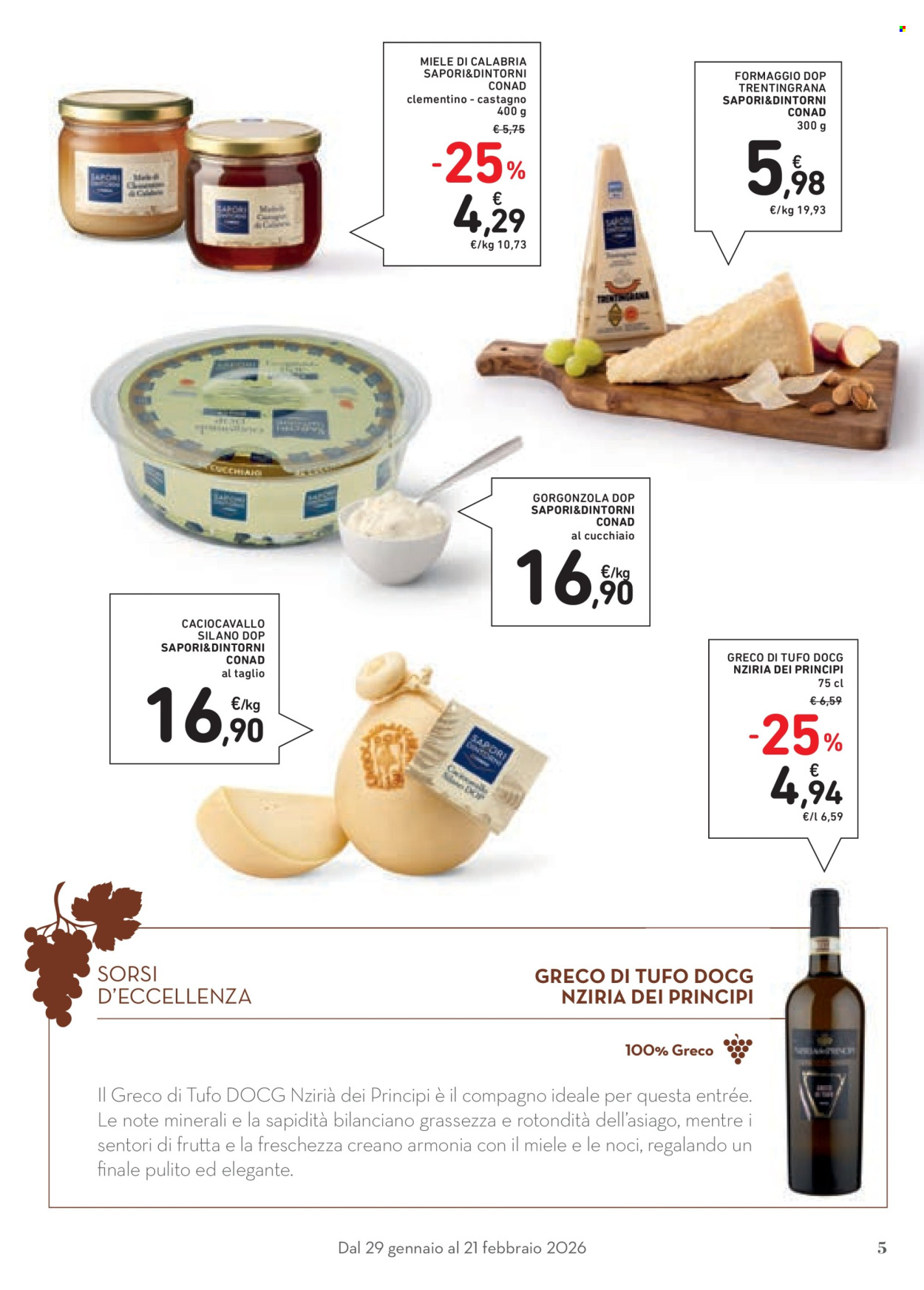 Volantino Conad - 29/1/2026 - 21/2/2026. Pagina 5