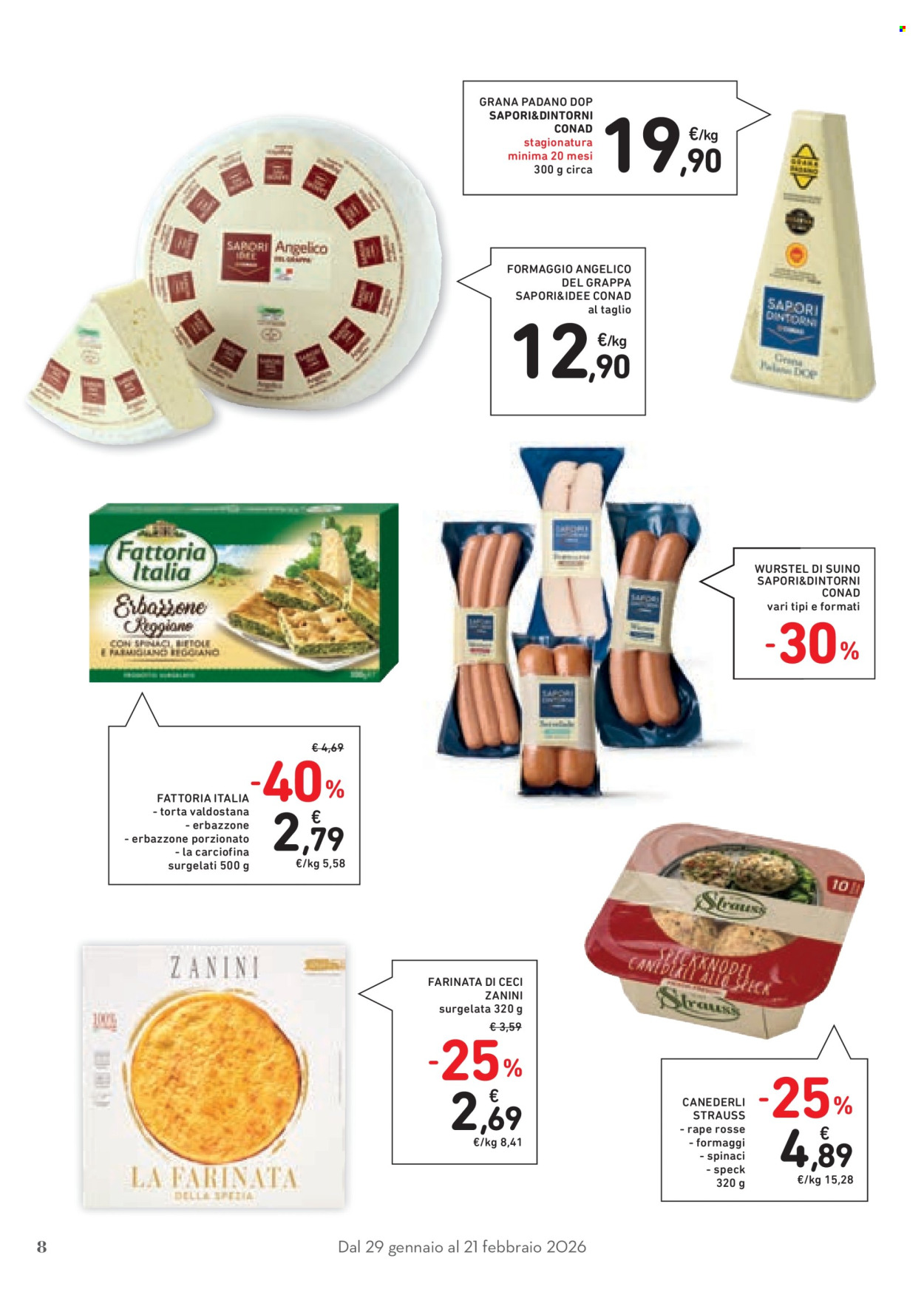 Volantino Conad - 29/1/2026 - 21/2/2026. Pagina 8
