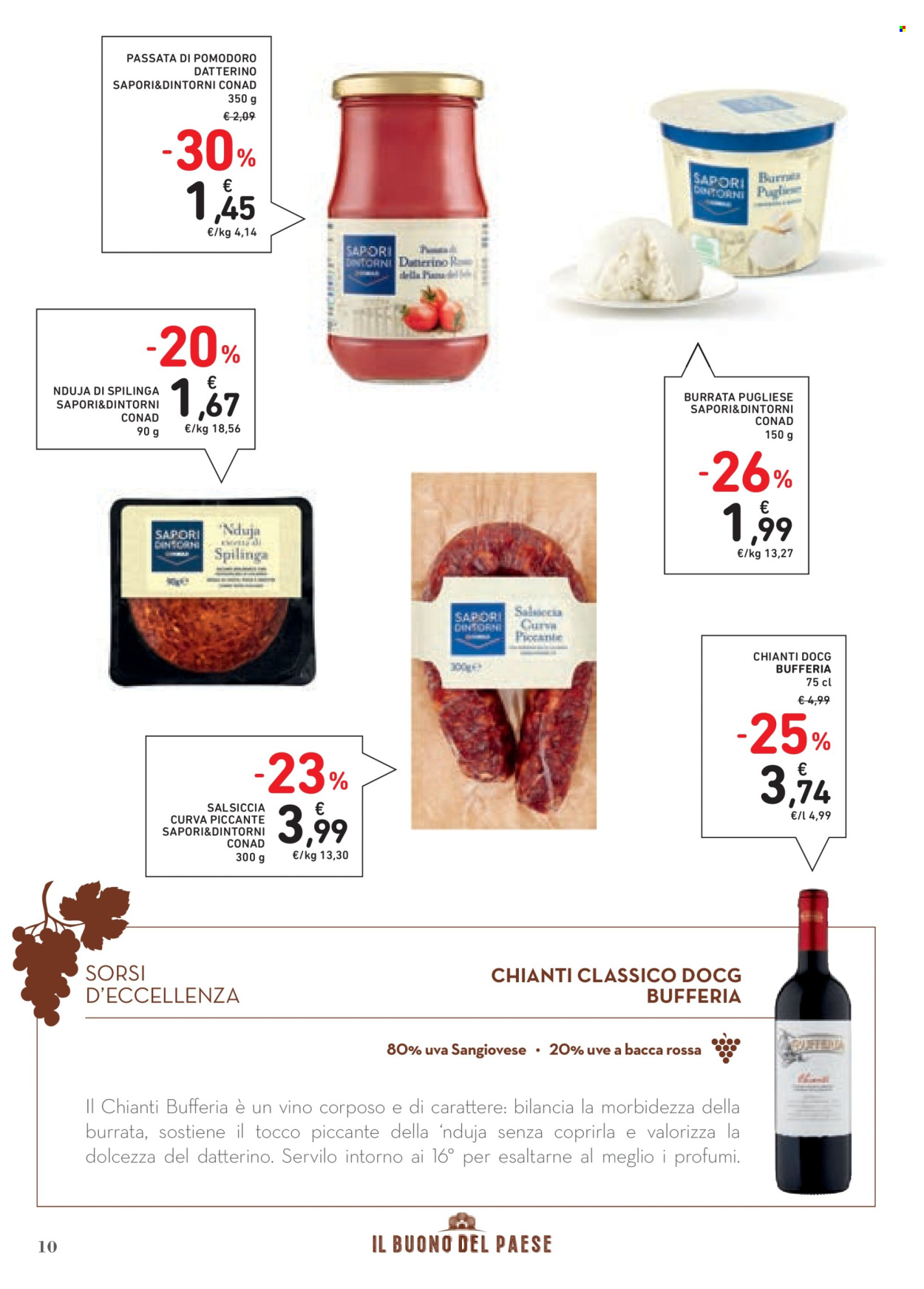 Volantino Conad - 29/1/2026 - 21/2/2026. Pagina 10