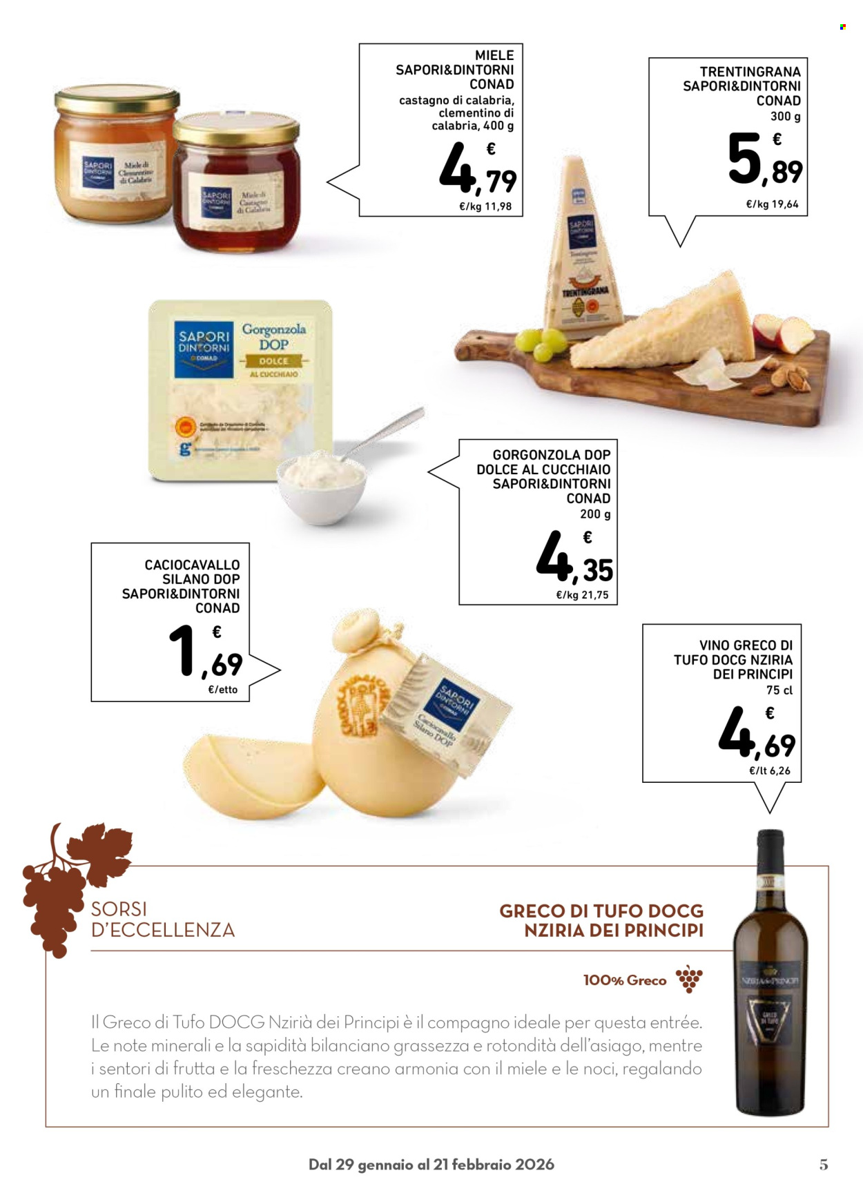 Volantino Conad - 29/1/2026 - 21/2/2026. Pagina 5
