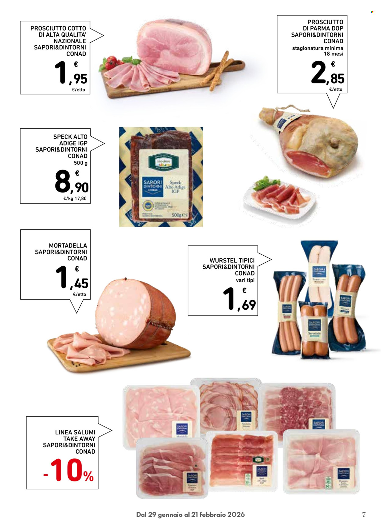 Volantino Conad - 29/1/2026 - 21/2/2026. Pagina 7