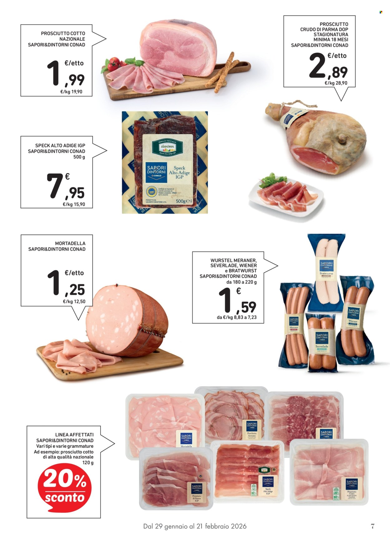 Volantino Conad Superstore - 29/1/2026 - 21/2/2026. Pagina 7