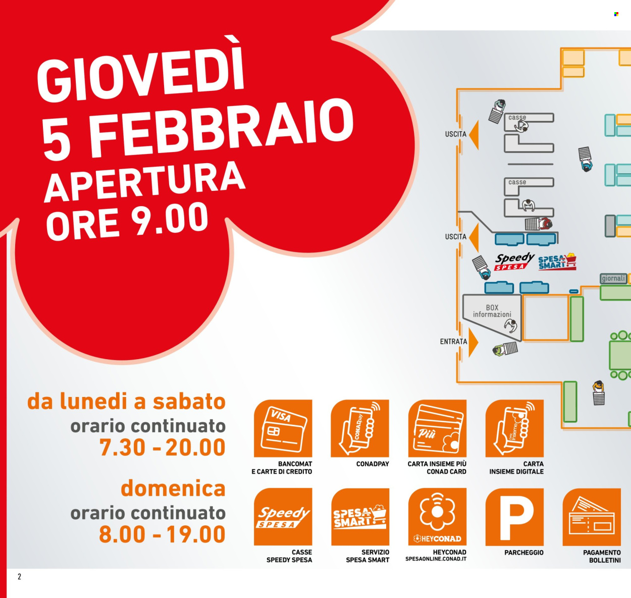 Volantino Conad - 5/2/2026 - 11/2/2026. Pagina 2