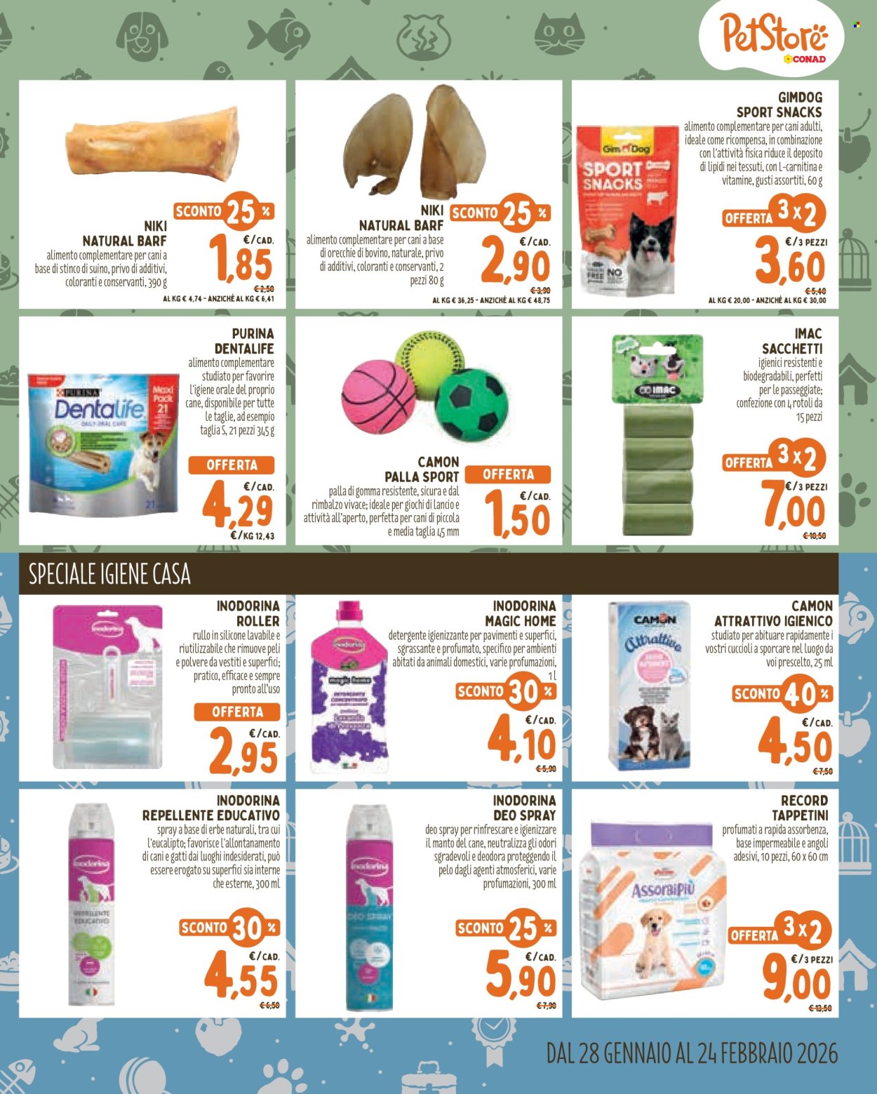 Volantino Pet Store Conad - 28/1/2026 - 24/2/2026. Pagina 3