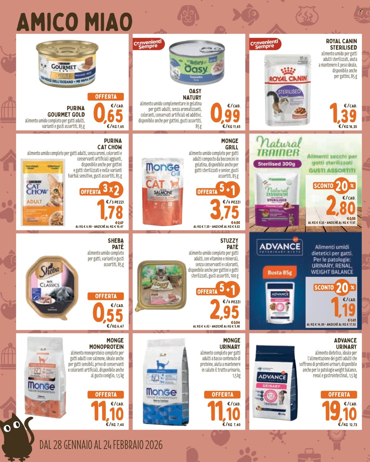 Volantino Pet Store Conad - 28/1/2026 - 24/2/2026. Pagina 4