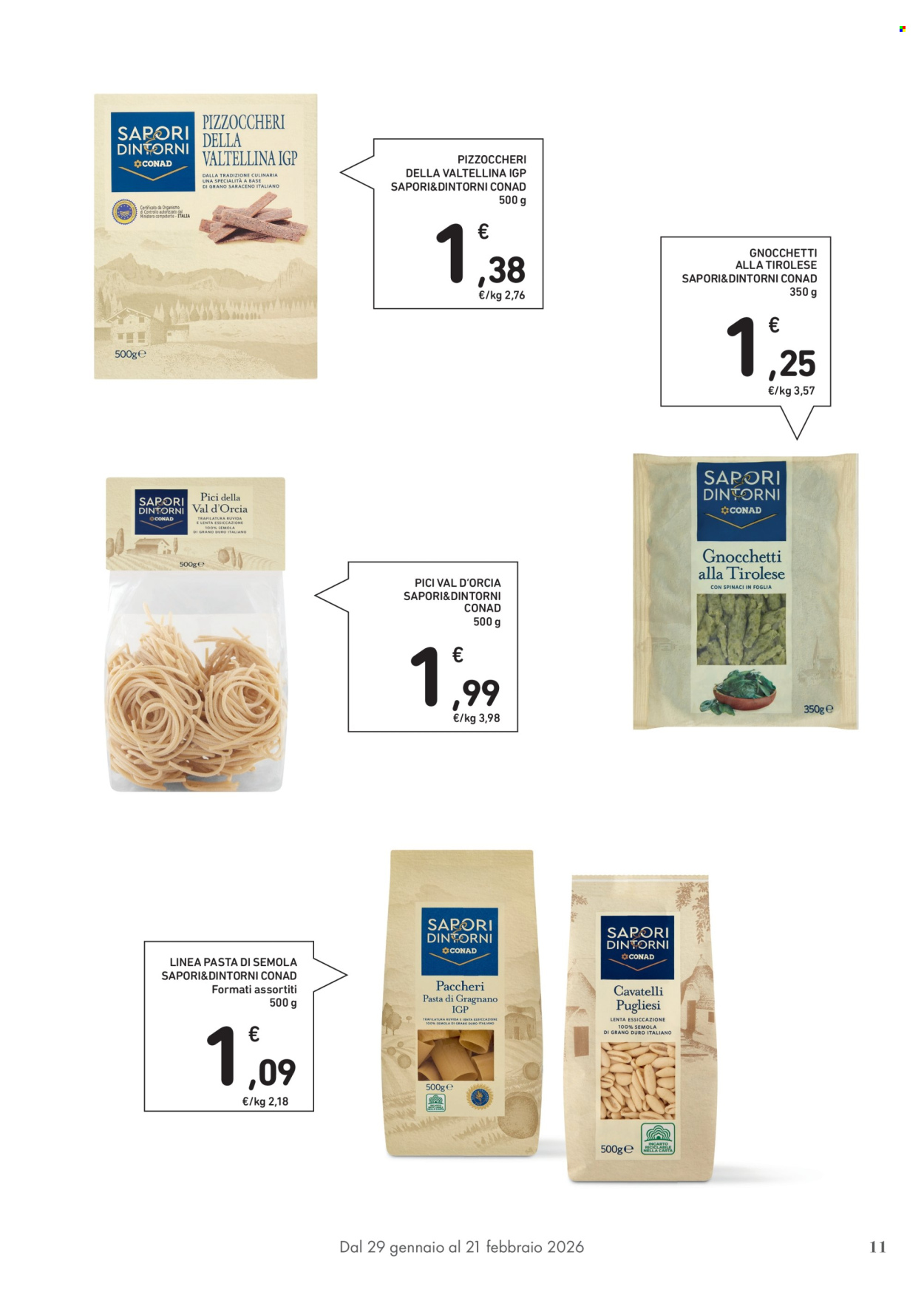 Volantino Conad Superstore - 29/1/2026 - 21/2/2026. Pagina 11