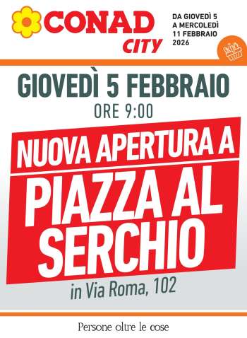 Volantino Conad City - 5/2/2026 - 11/2/2026.