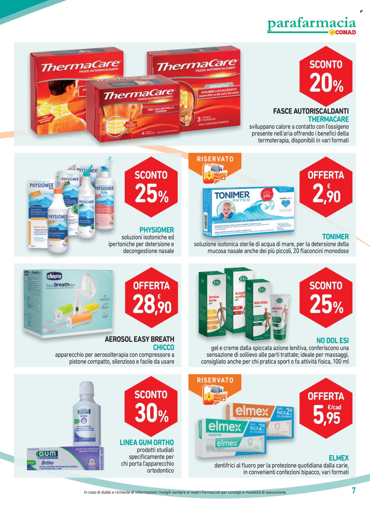 Volantino Parafarmacia Conad - 29/1/2026 - 25/2/2026. Pagina 7