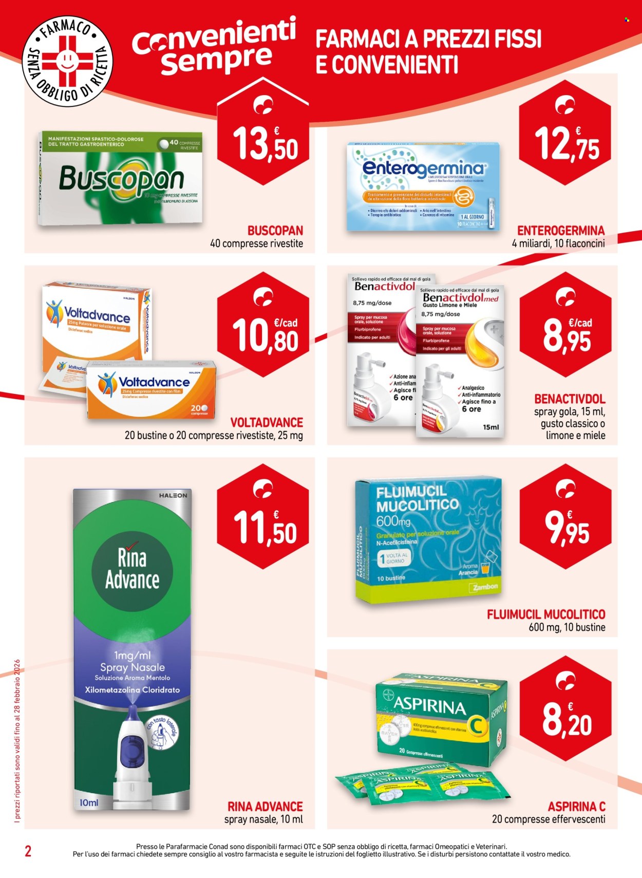 Volantino Conad - 29/1/2026 - 25/2/2026. Pagina 2