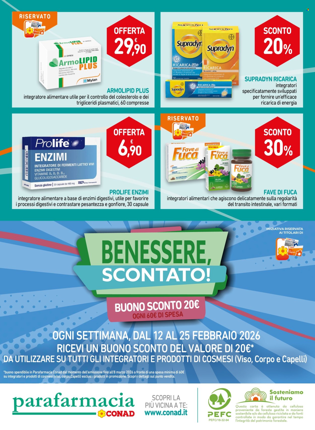 Volantino Conad - 29/1/2026 - 25/2/2026. Pagina 8