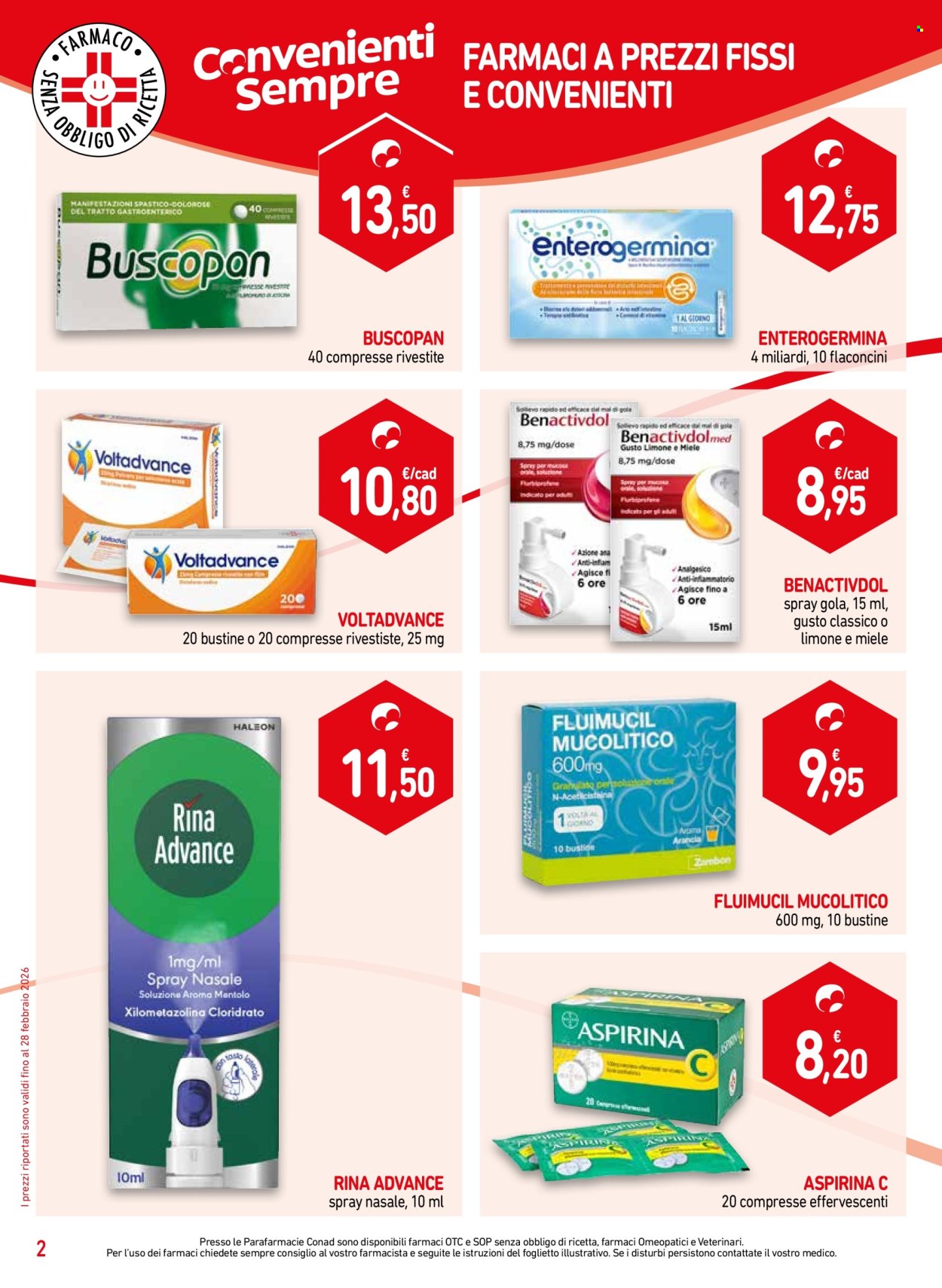 Volantino Conad - 29/1/2026 - 25/2/2026. Pagina 2