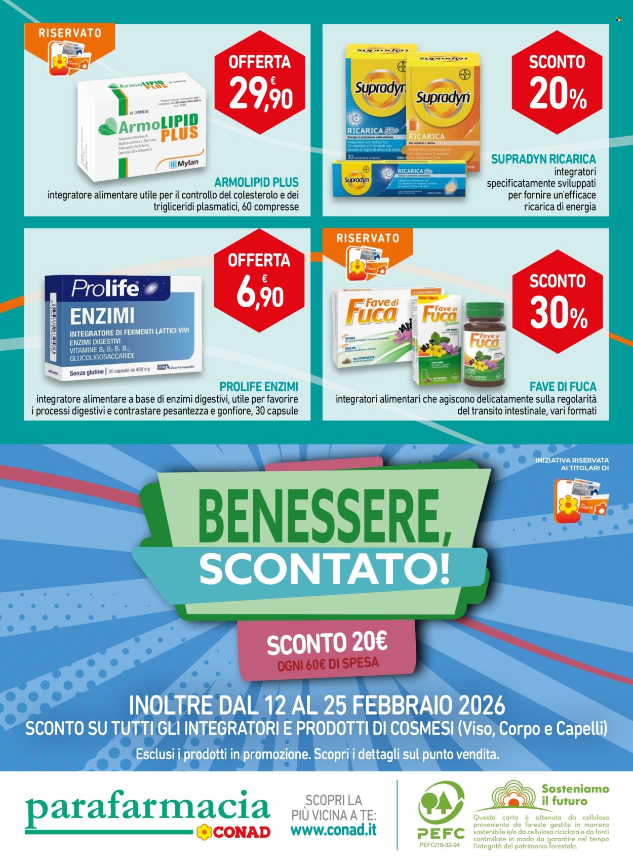 Volantino Conad - 29/1/2026 - 25/2/2026. Pagina 8