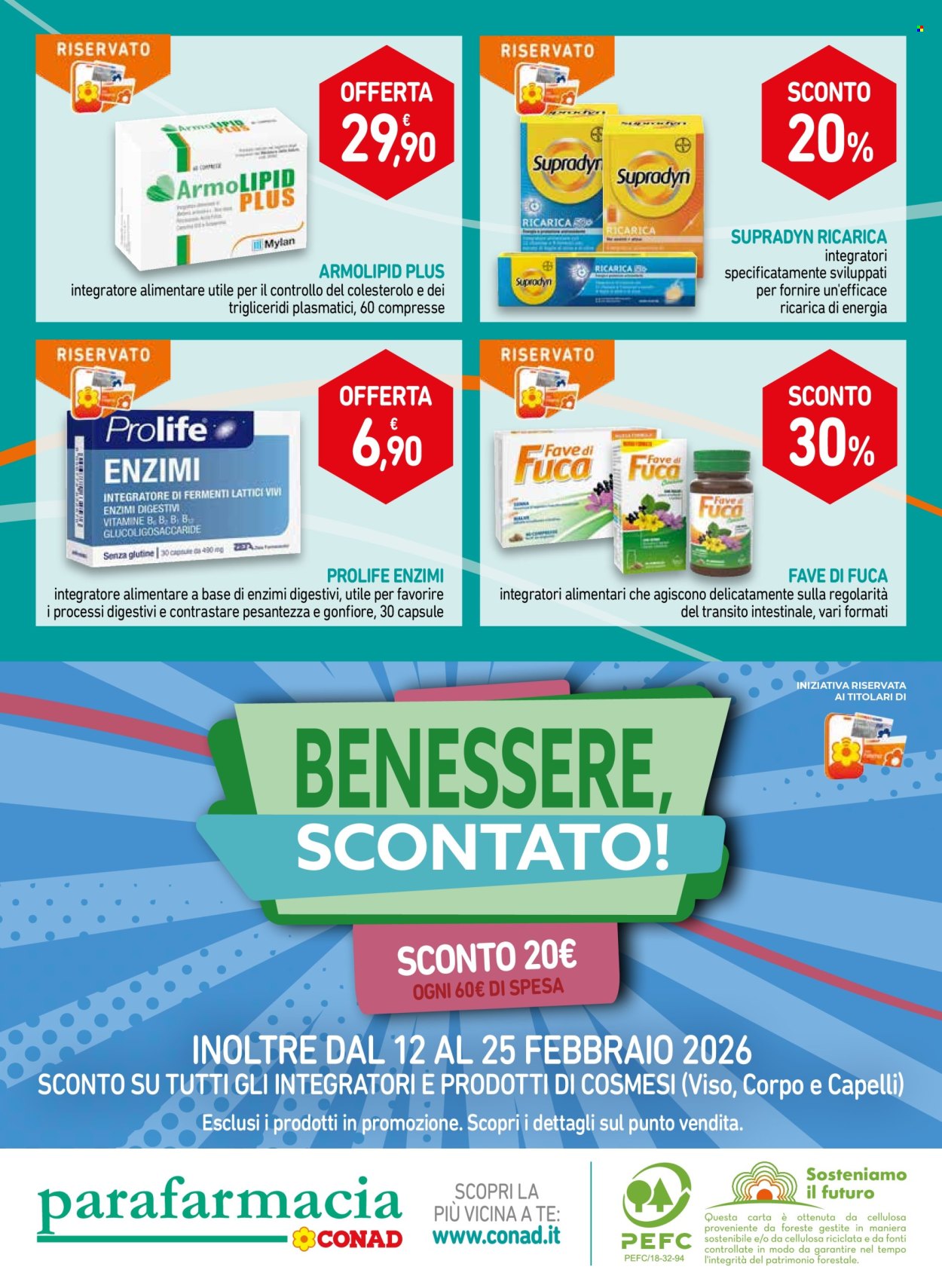 Volantino Conad - 29/1/2026 - 25/2/2026. Pagina 8