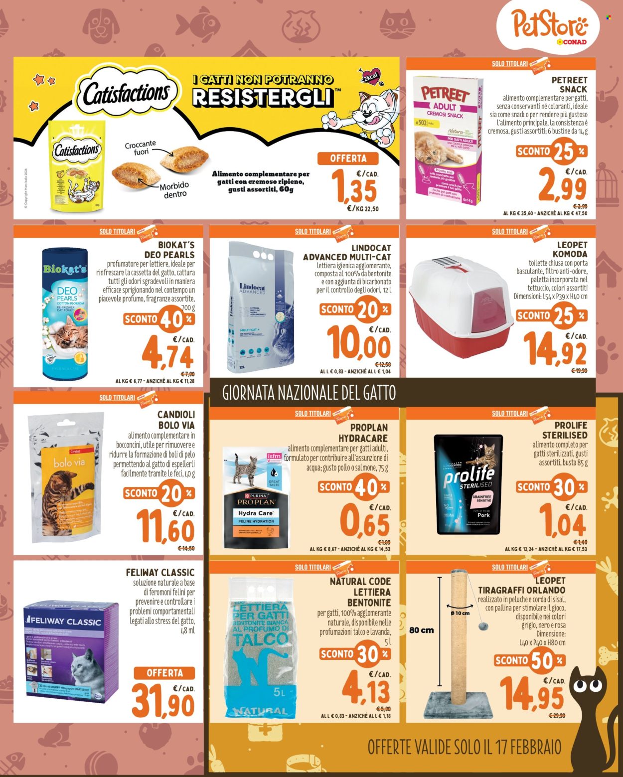 Volantino Pet Store Conad - 29/1/2026 - 25/2/2026. Pagina 5
