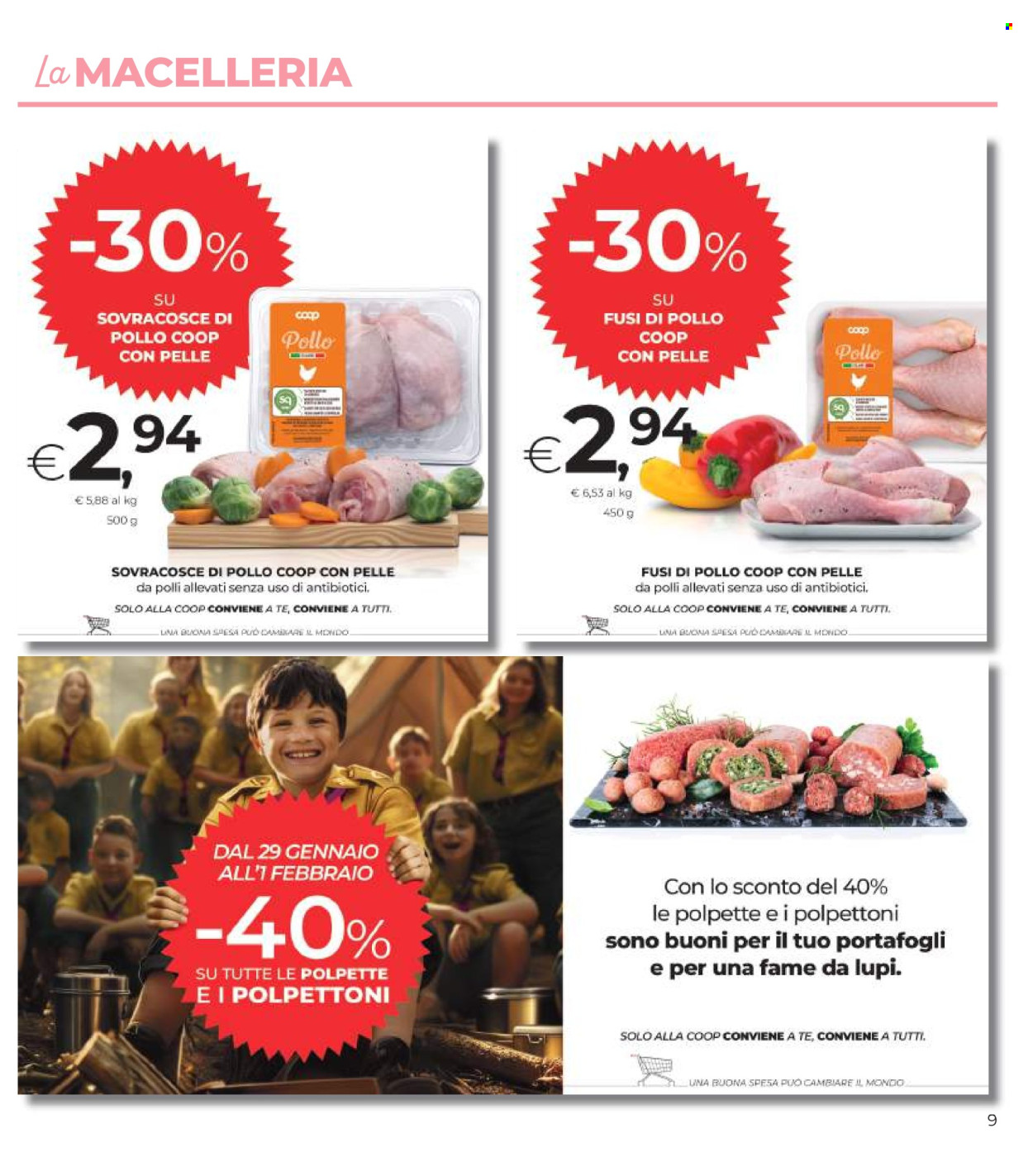 Volantino Coop - 29/1/2026 - 11/2/2026. Pagina 9