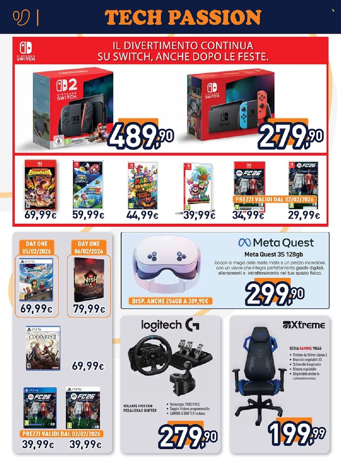 Volantino Unieuro - 30/1/2026 - 12/2/2026. Pagina 14