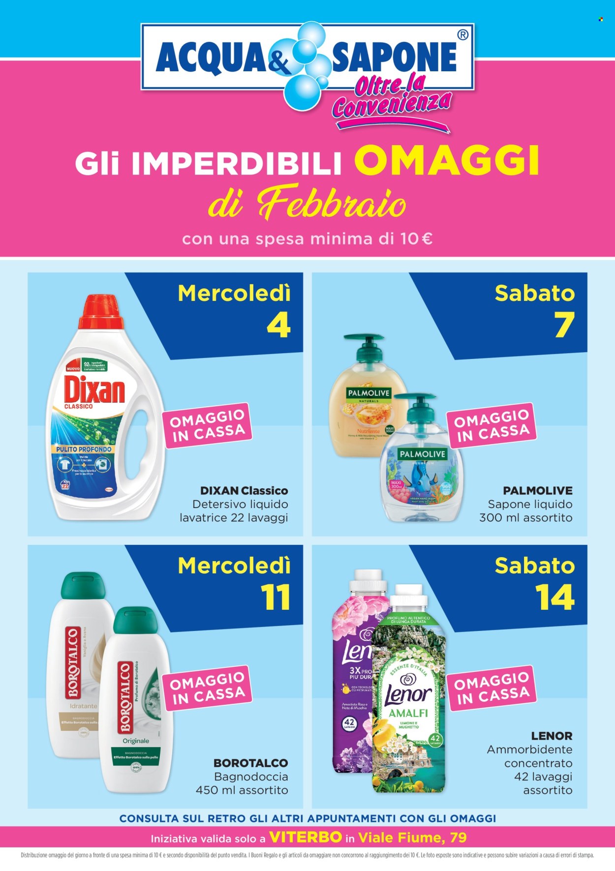 Volantino Acqua & Sapone - 1/2/2026 - 28/2/2026. Pagina 1