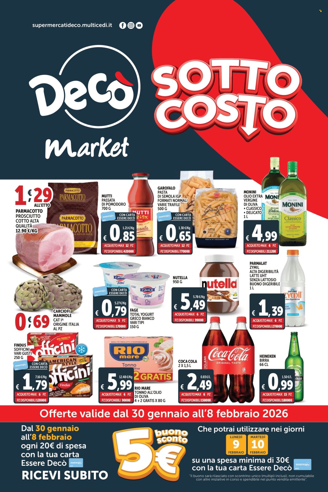 Volantino Deco - 30/1/2026 - 8/2/2026. Pagina 1