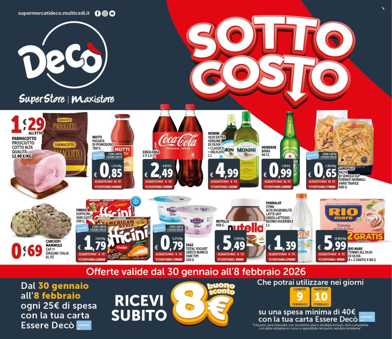 Volantino Deco - 30/1/2026 - 8/2/2026. Pagina 1
