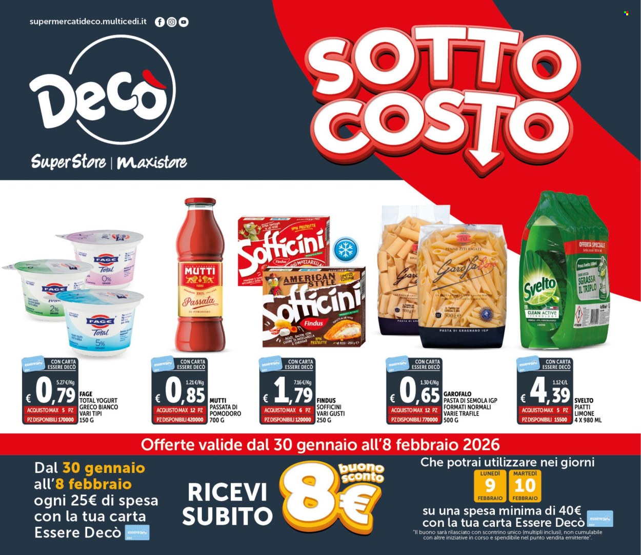 Volantino Deco - 30/1/2026 - 8/2/2026. Pagina 1
