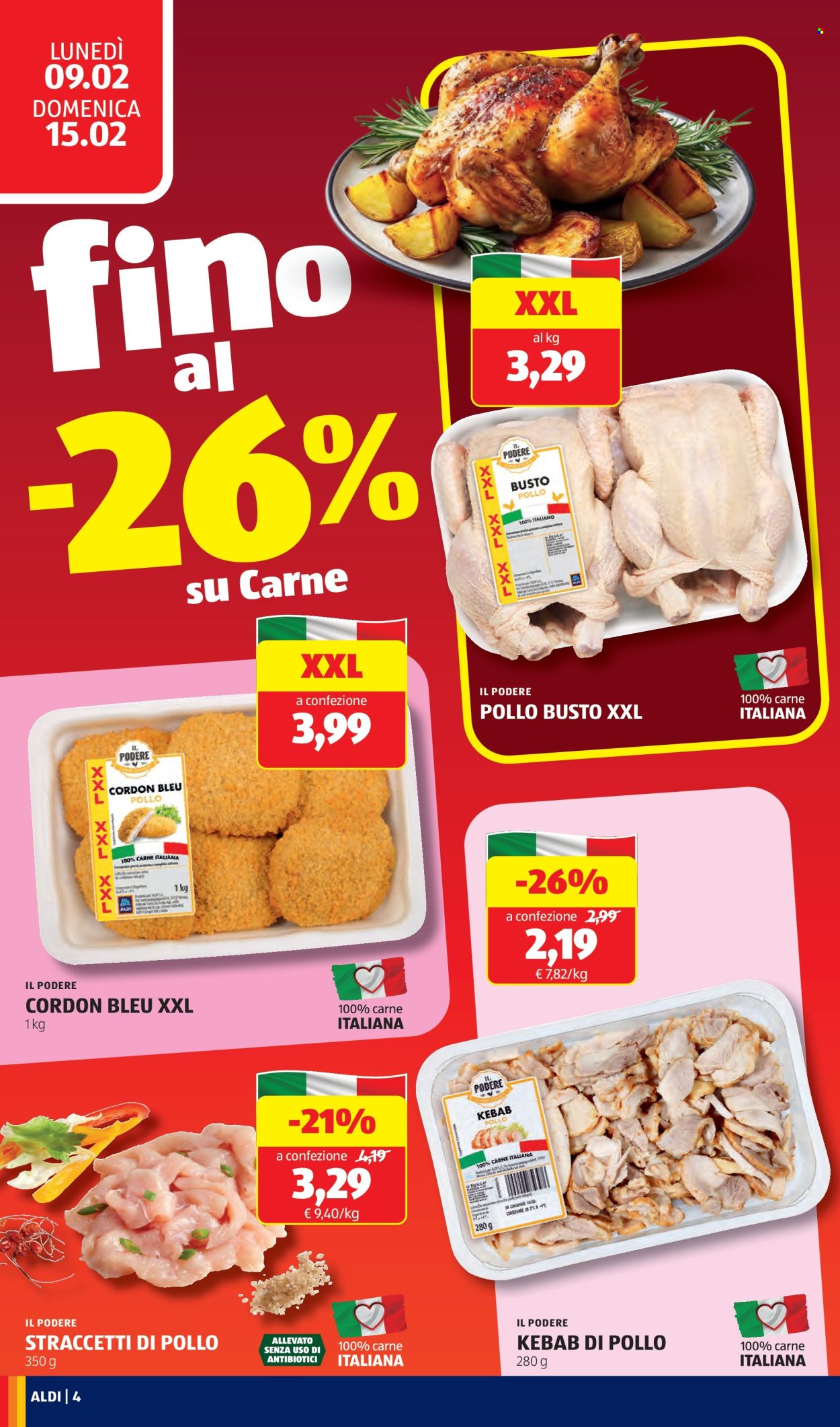 Volantino Aldi - 9/2/2026 - 15/2/2026. Pagina 4
