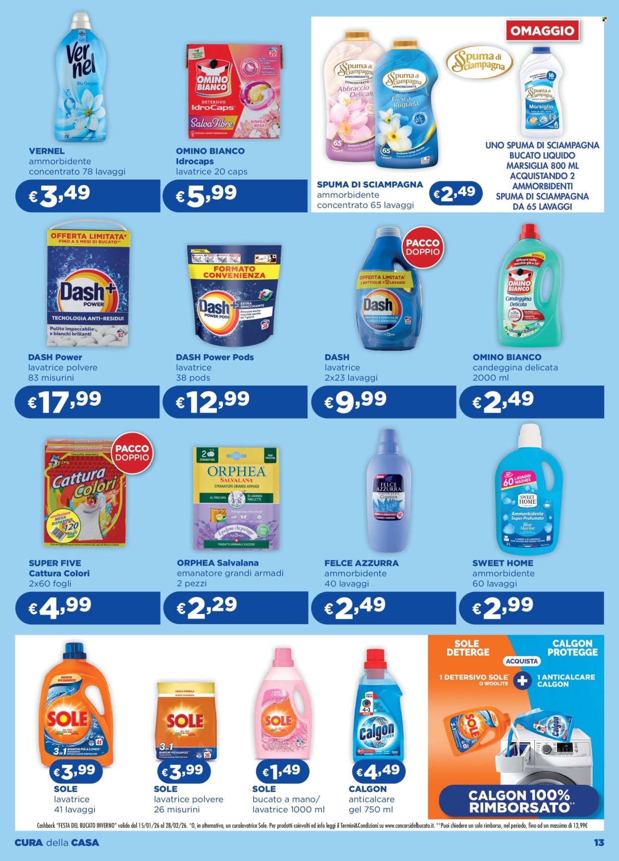Volantino Acqua & Sapone - 5/2/2026 - 25/2/2026. Pagina 13