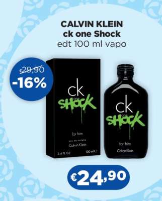 CALVIN KLEIN ck one Shock