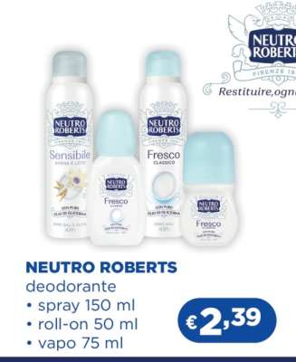 NEUTRO ROBERTS Deodorante