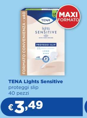 TENA Lights Sensitive