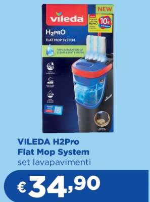 VILEDA H2Pro Flat Mop System