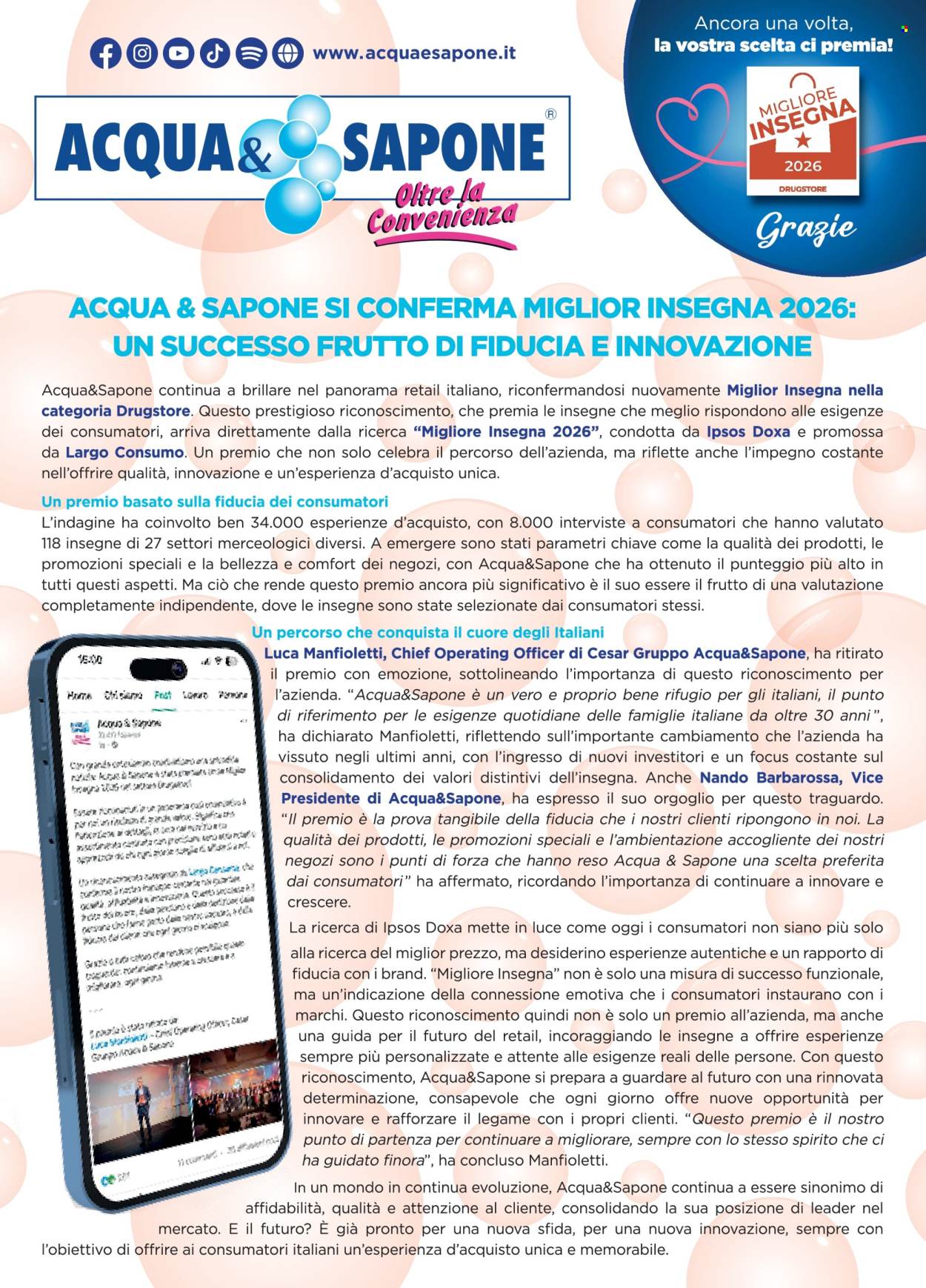 Volantino Acqua & Sapone - 1/2/2026 - 21/2/2026. Pagina 16