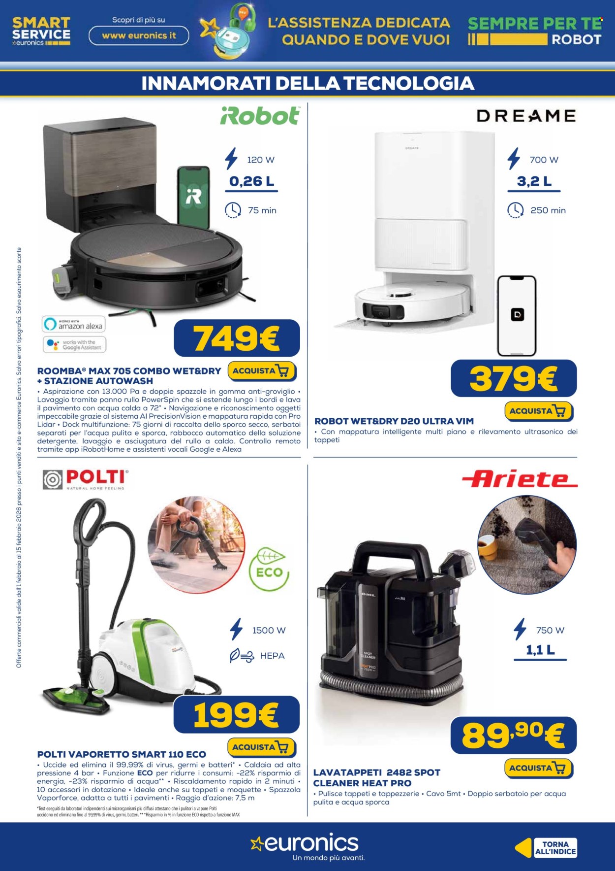 Volantino Euronics - 1/2/2026 - 15/2/2026. Pagina 7