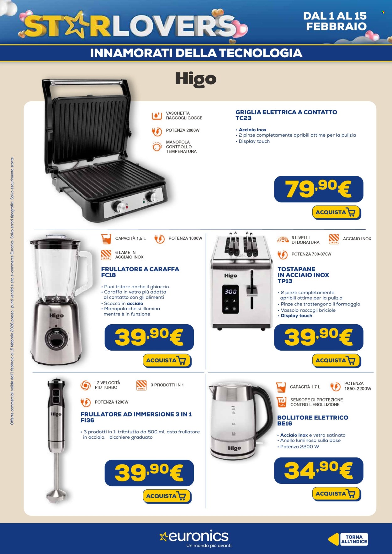 Volantino Euronics - 1/2/2026 - 15/2/2026. Pagina 14