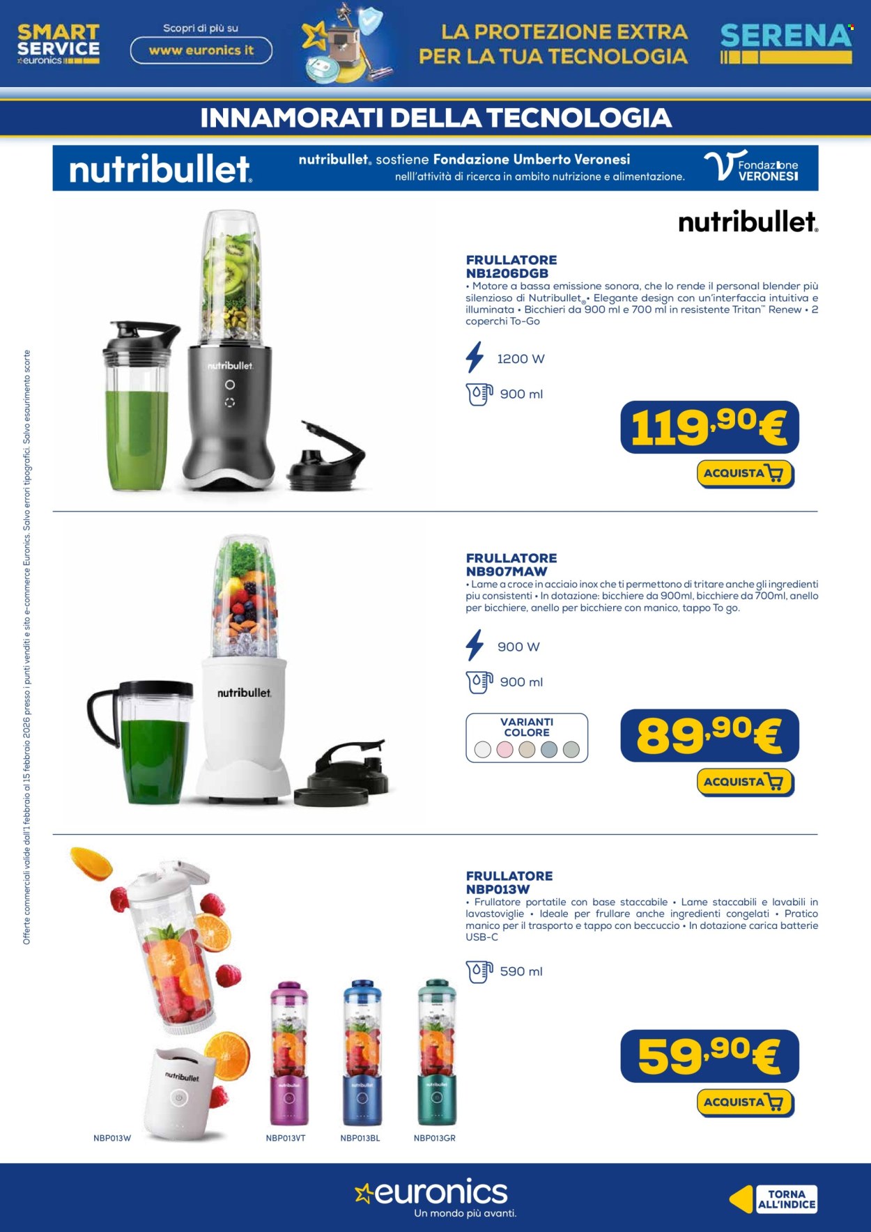 Volantino Euronics - 1/2/2026 - 15/2/2026. Pagina 15