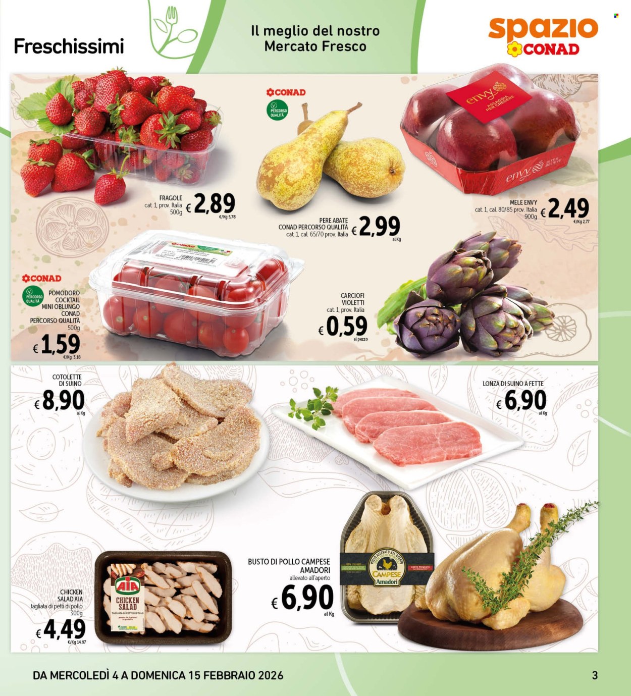 Volantino Spazio Conad - 4/2/2026 - 15/2/2026. Pagina 3