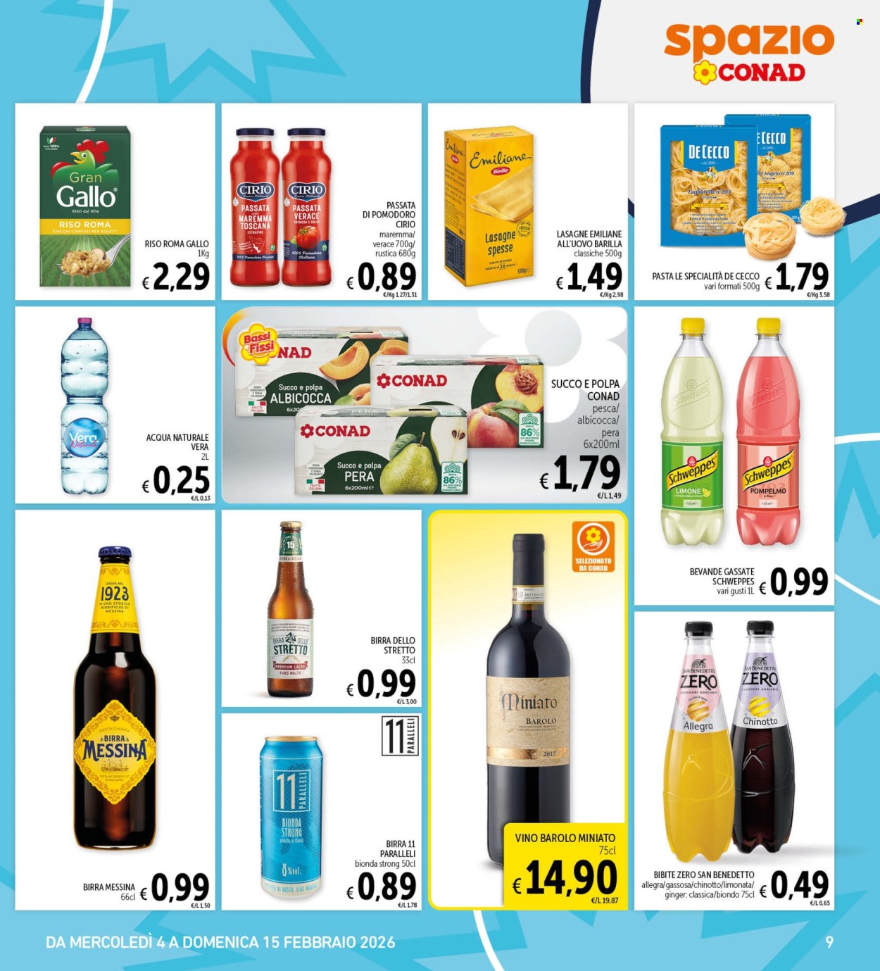 Volantino Spazio Conad - 4/2/2026 - 15/2/2026. Pagina 9