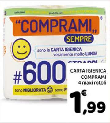CARTA IGIENICA COMPRAMI
