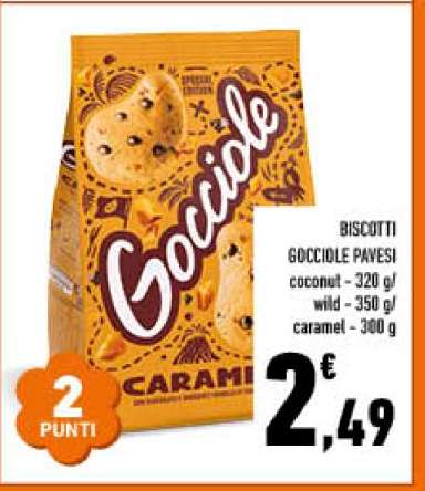 Biscotti Gocciole Pavesi