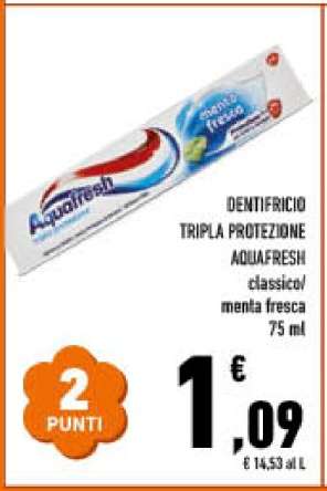 Dentifricio Tripla Protezione AQUAFRESH