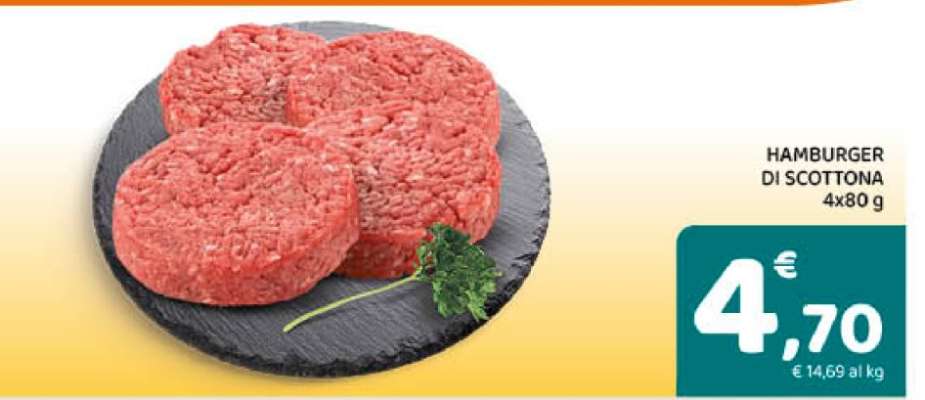 Hamburger Di Scottona