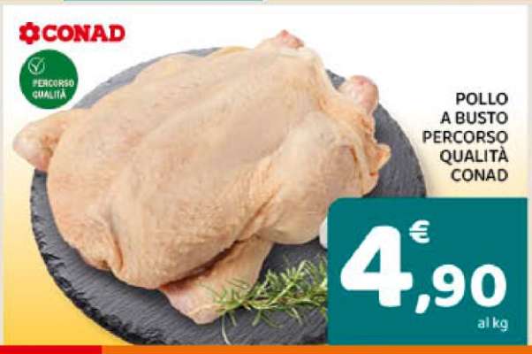 Pollo a busto Percorso Qualità Conad